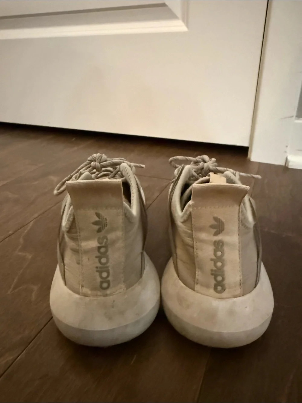 adidas Tubular Sneakers - Taupe/Beige - women’s 8.5